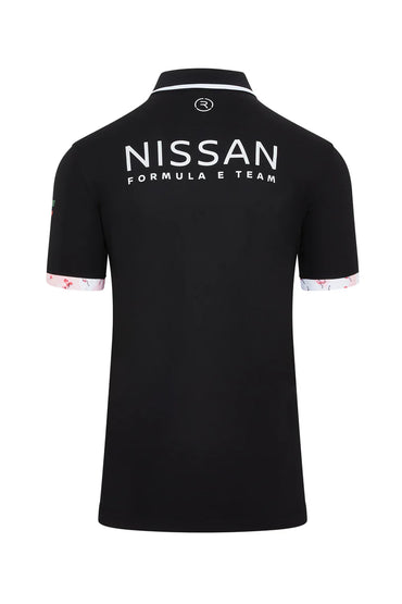 Nissan Formula E Men's Polo Black 2025-RP Teamwear