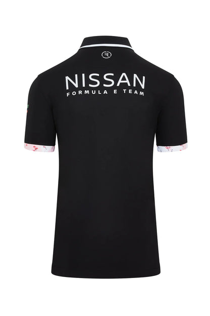 Nissan Formula E Men's Polo Black 2025-RP Teamwear