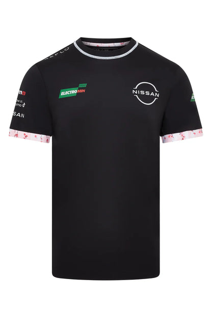 Nissan Formula E Men's T-shirt Black 2025-RP Teamwear
