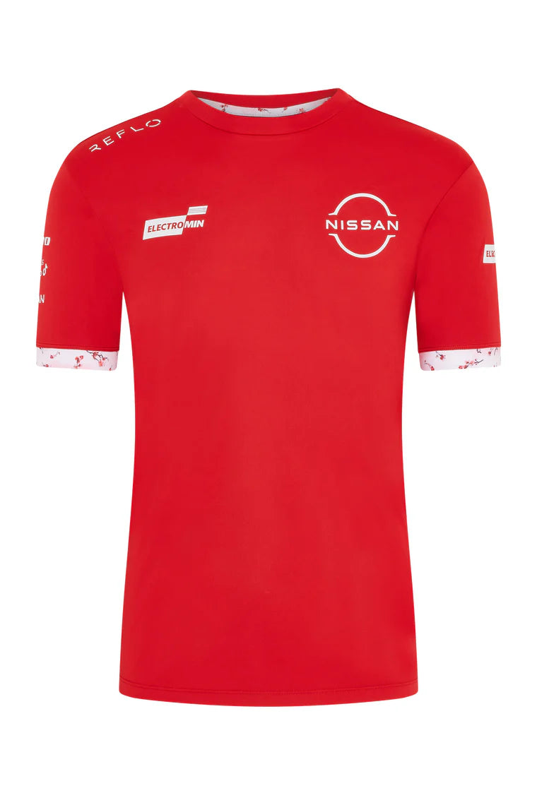 Nissan Formula E Men's T-shirt Red 2025- RP Teamwear