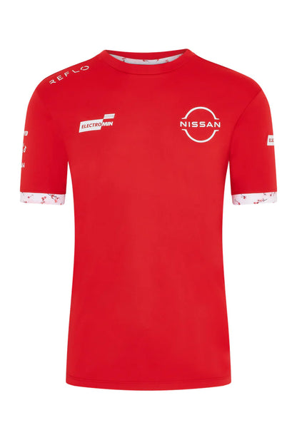 Nissan Formula E Men's T-shirt Red 2025- RP Teamwear