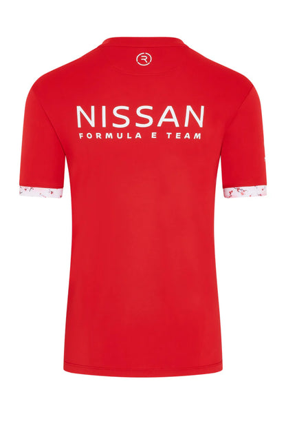 Nissan Formula E Men's T-shirt Red 2025- RP Teamwear