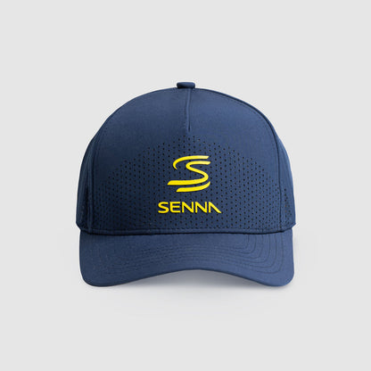 Ayrton Senna Leisure Cap Navy 2025-Fanwear