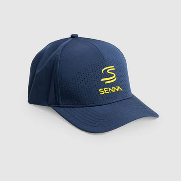 Ayrton Senna Leisure Cap Navy 2025-Fanwear
