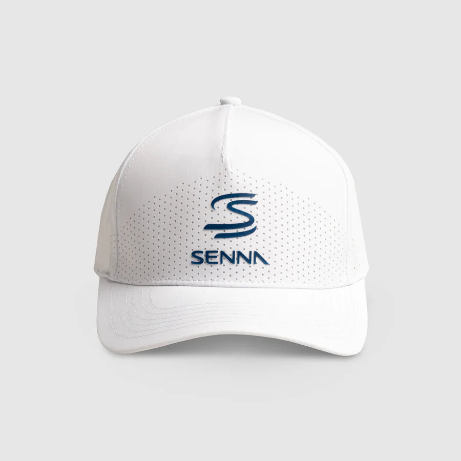 Ayrton Senna Leisure Cap White 2025-Fanwear