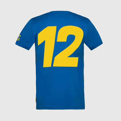 Ayrton Senna Men's Cotton T-Shirt Blue 2025