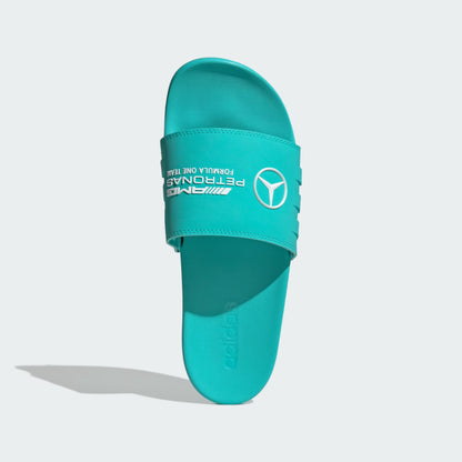Mercedes Men's Adilette Comfort Slides Teal 2025-Fanwear
