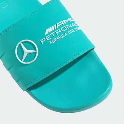 Mercedes Men's Adilette Comfort Slides Teal 2025-Fanwear