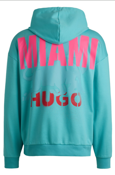 Rb Visa Cash App Special Edition Miami Hoodie Aqua 2024-Fanwear