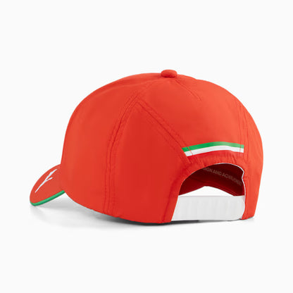 Scuderia Ferrari Kids Team Baseball Cap Burnt Red 2024-RP Teamwear