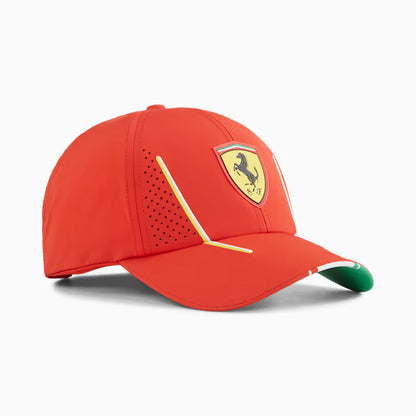 Scuderia Ferrari Kids Team Baseball Cap Burnt Red 2024-RP Teamwear