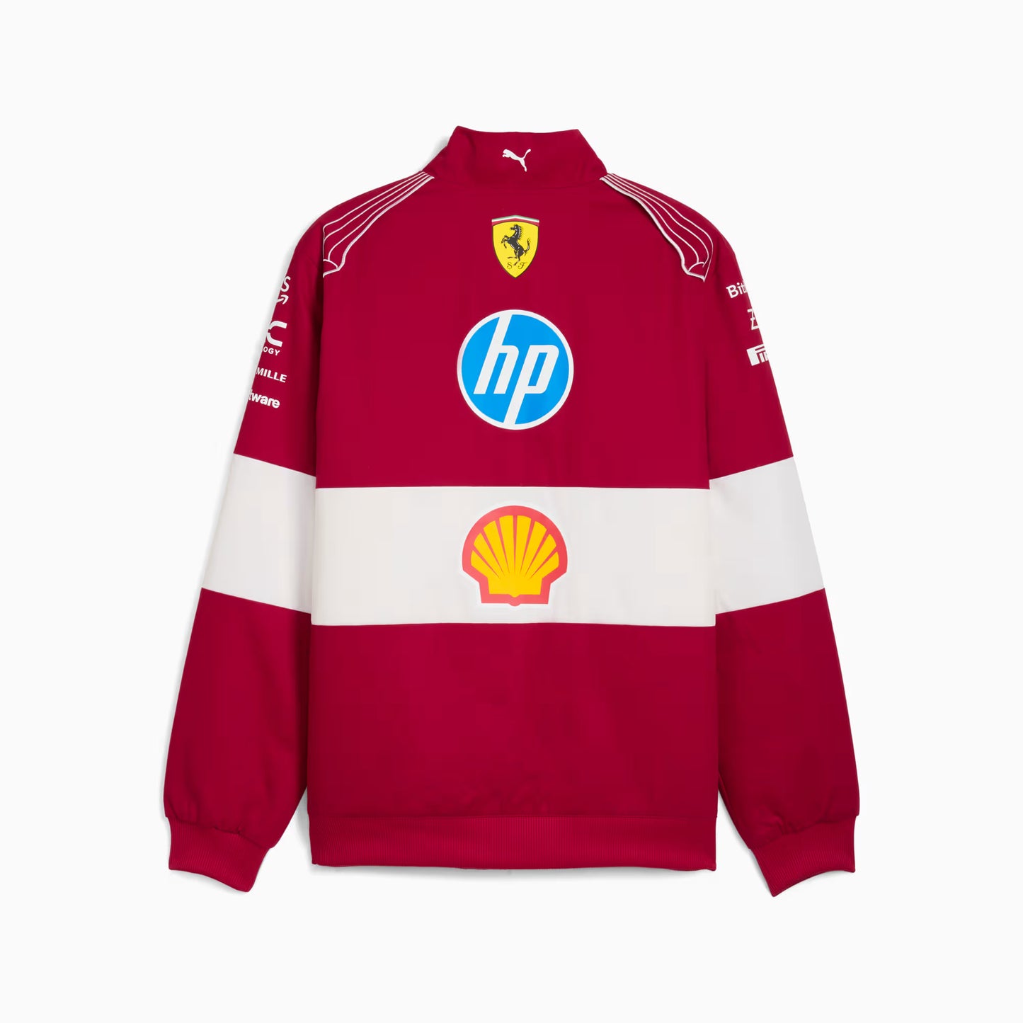 Scuderia Ferrari Men's Team Vintage Jacket Dark Cherry 2025-RP Teamwear