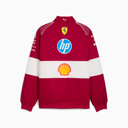 Scuderia Ferrari Men's Team Vintage Jacket Dark Cherry 2025-RP Teamwear