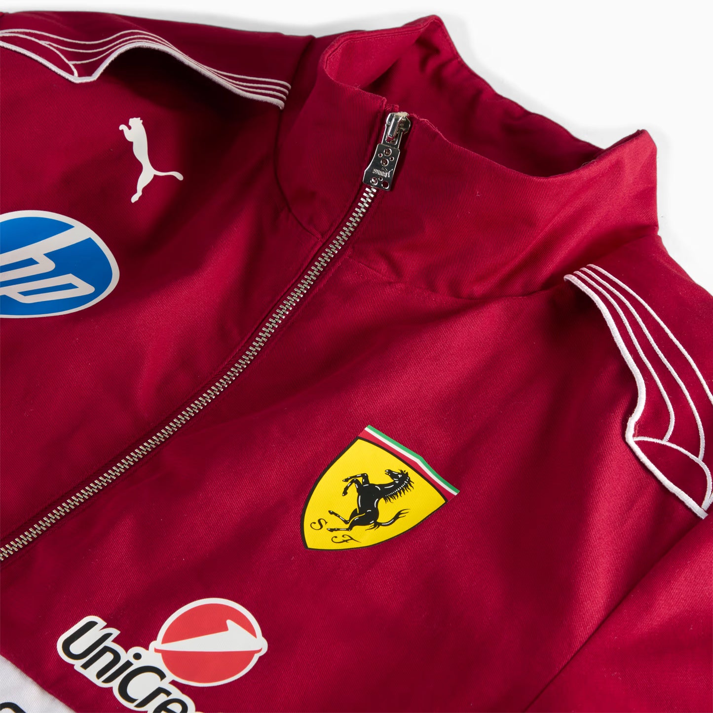 Scuderia Ferrari Men's Team Vintage Jacket Dark Cherry 2025-RP Teamwear