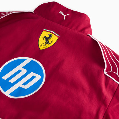 Scuderia Ferrari Men's Team Vintage Jacket Dark Cherry 2025-RP Teamwear