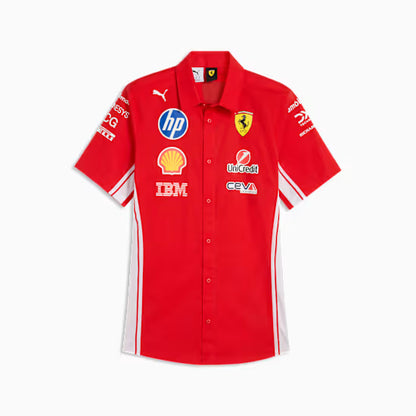 Scuderia Ferrari Men's Team Shirt Red 2026 - RP Teamwear