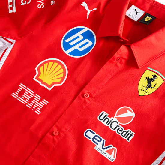 Scuderia Ferrari Men's Team Shirt Red 2026 - RP Teamwear
