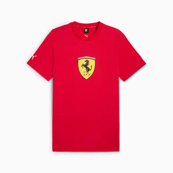 Scuderia Ferrari Men's Big Shield T-Shirt Red 2026 - Fanwear