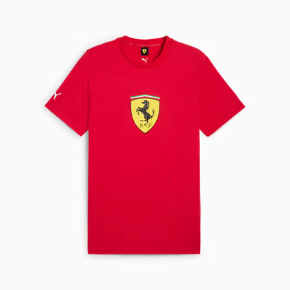 Scuderia Ferrari Men's Big Shield T-Shirt Red 2026 - Fanwear