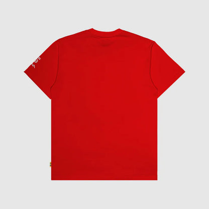 Ayrton Senna Race T-shirt Red - Fanwear