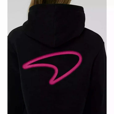 Mclaren Women's Miami Neon Graphic Hoodie Black 2022-Fanwear