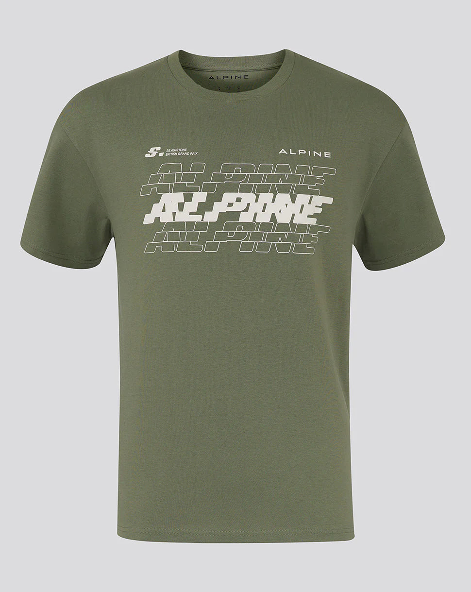 Alpine Men's Oversized Opt T-Shirt Green 2025-Fanwear