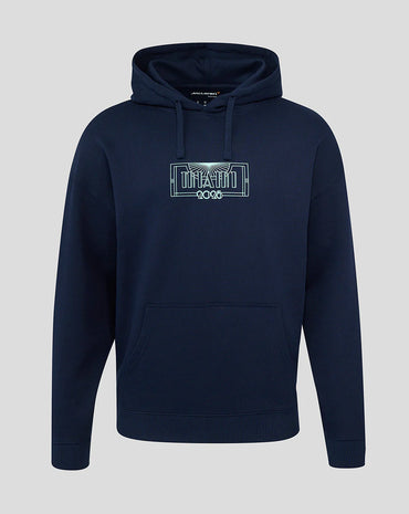 Mclaren Men's Special Edition Miami Race Oversized Hoodie Navy 2025-Fanwear
