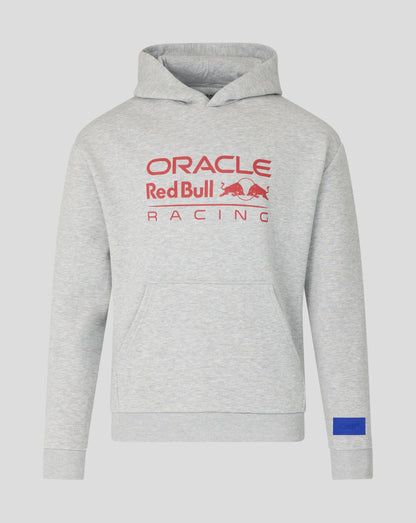 Red Bull Racing Oracle Relaxed Fit Overhead Hoodie Grey 2026 - Fanwear