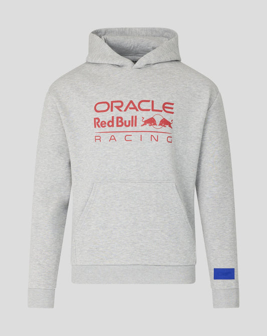 Red Bull Racing Oracle Relaxed Fit Overhead Hoodie Grey 2026 - Fanwear