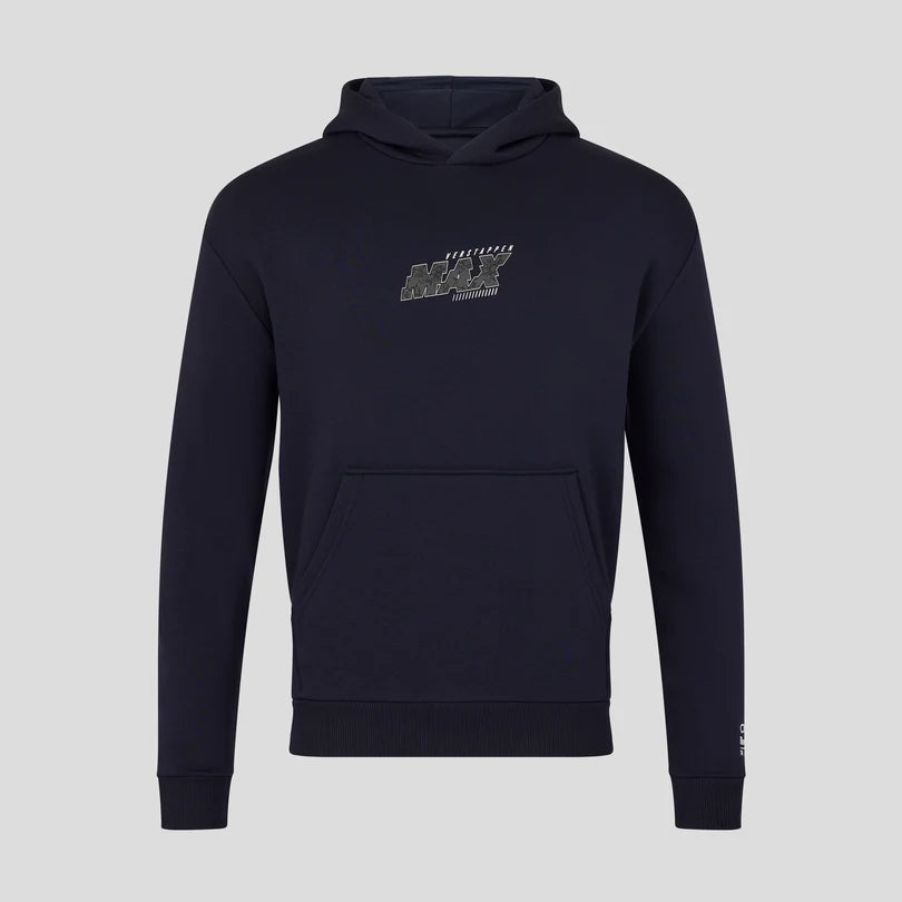 Red Bull Racing Max Verstappen Pixel Back Graphic Overhead Hoodie Night Sky 2026 - Famwear