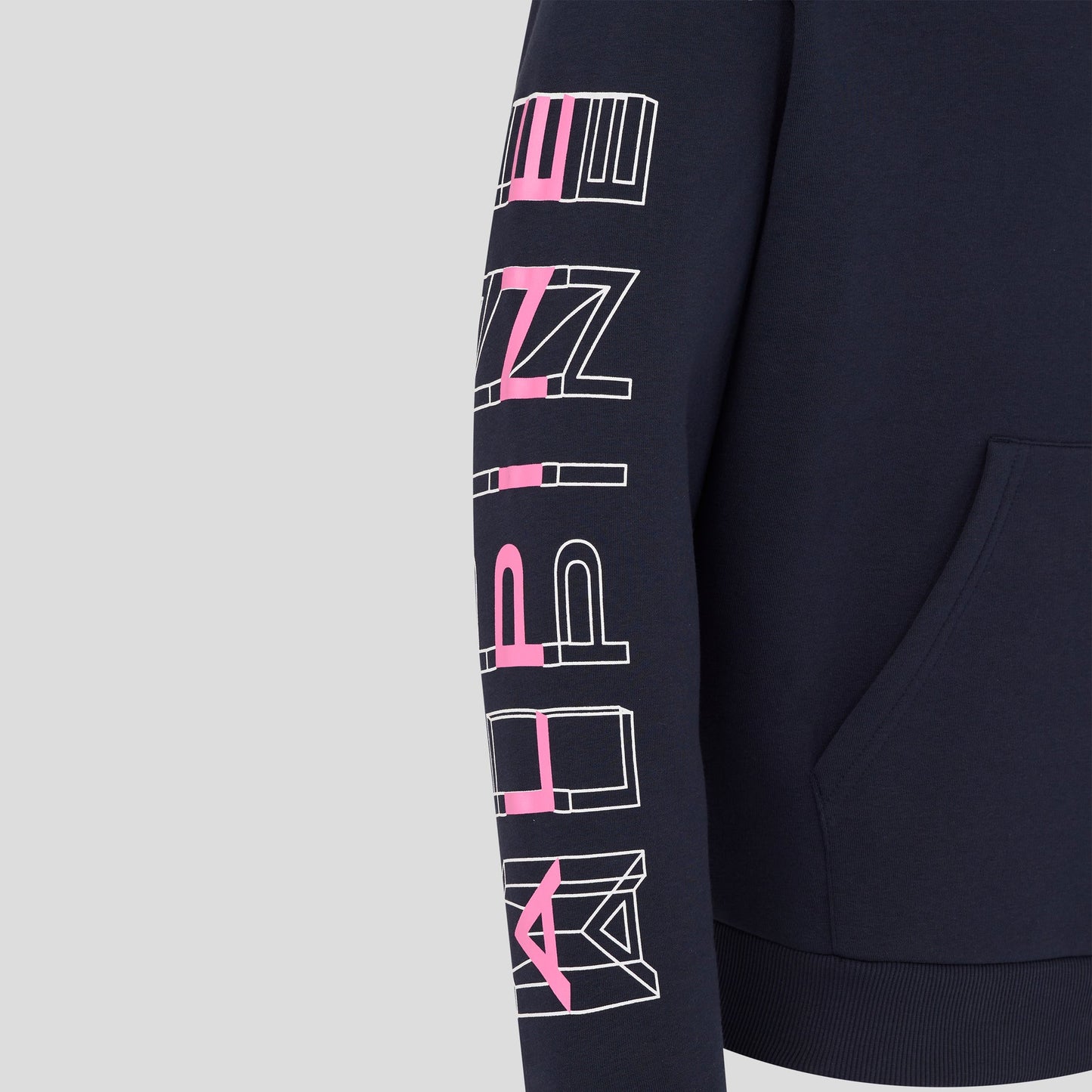 Alpine F1 Sleeve Graphic Relaxed Overhead Hoodie Night Sky 2026 - Fanwear