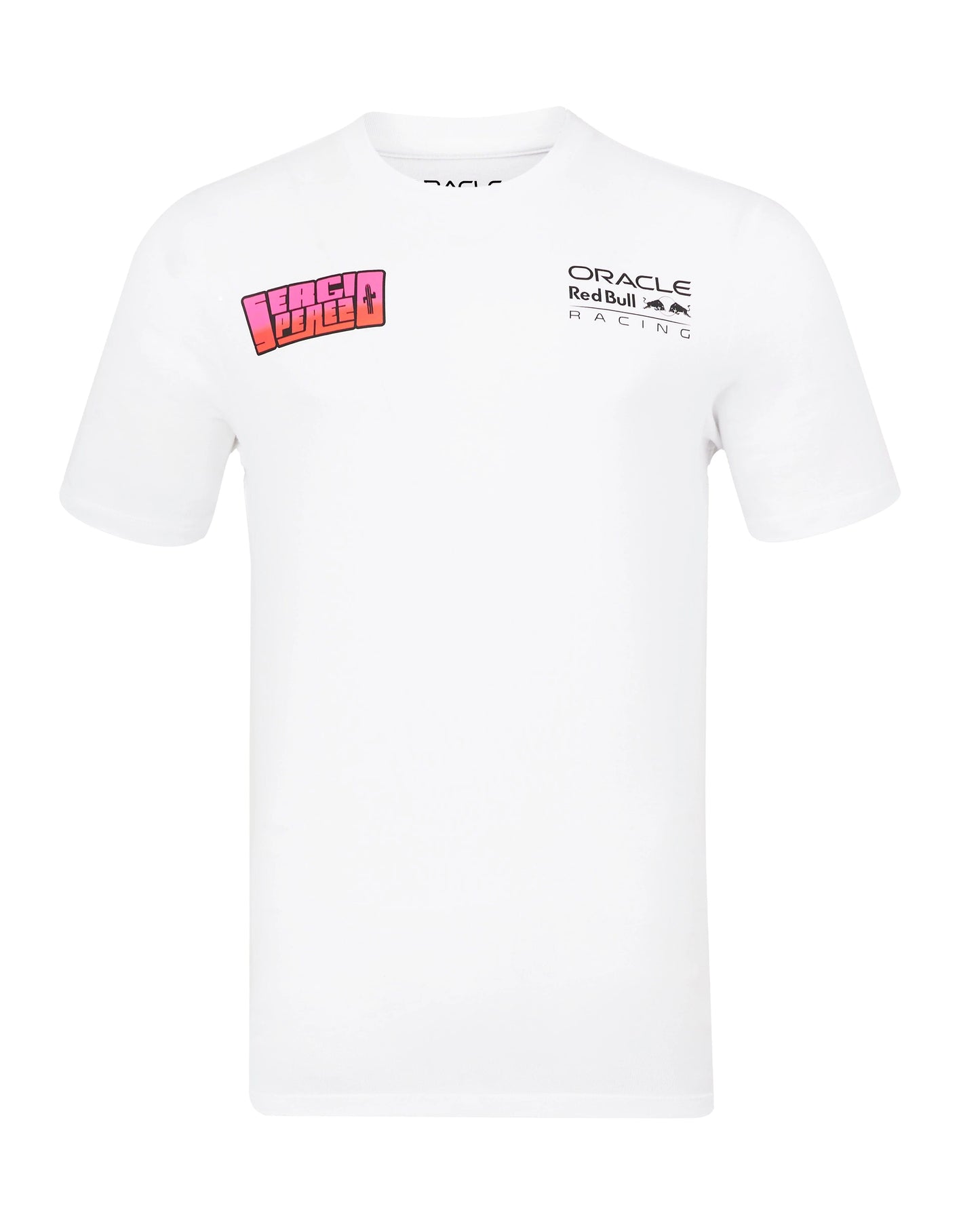 Red Bull Racing Sergio Perez T-Shirt Mexico White 2023 - Fanwear