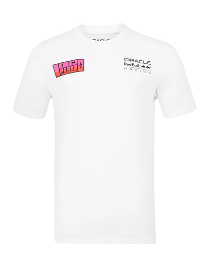 Red Bull Racing Sergio Perez T-Shirt Mexico White 2023 - Fanwear