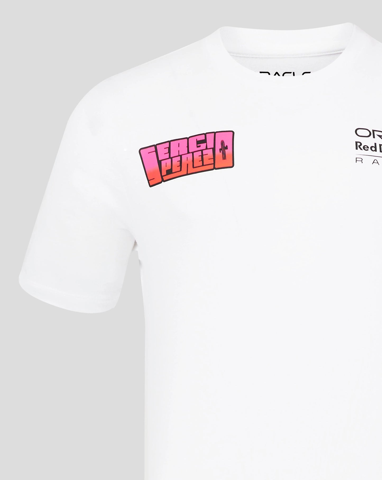 Red Bull Racing Sergio Perez T-Shirt Mexico White 2023 - Fanwear