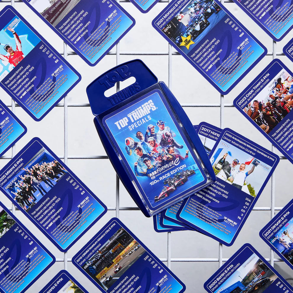 Formula E Top Trumps Special Cards 2025- Fanwear