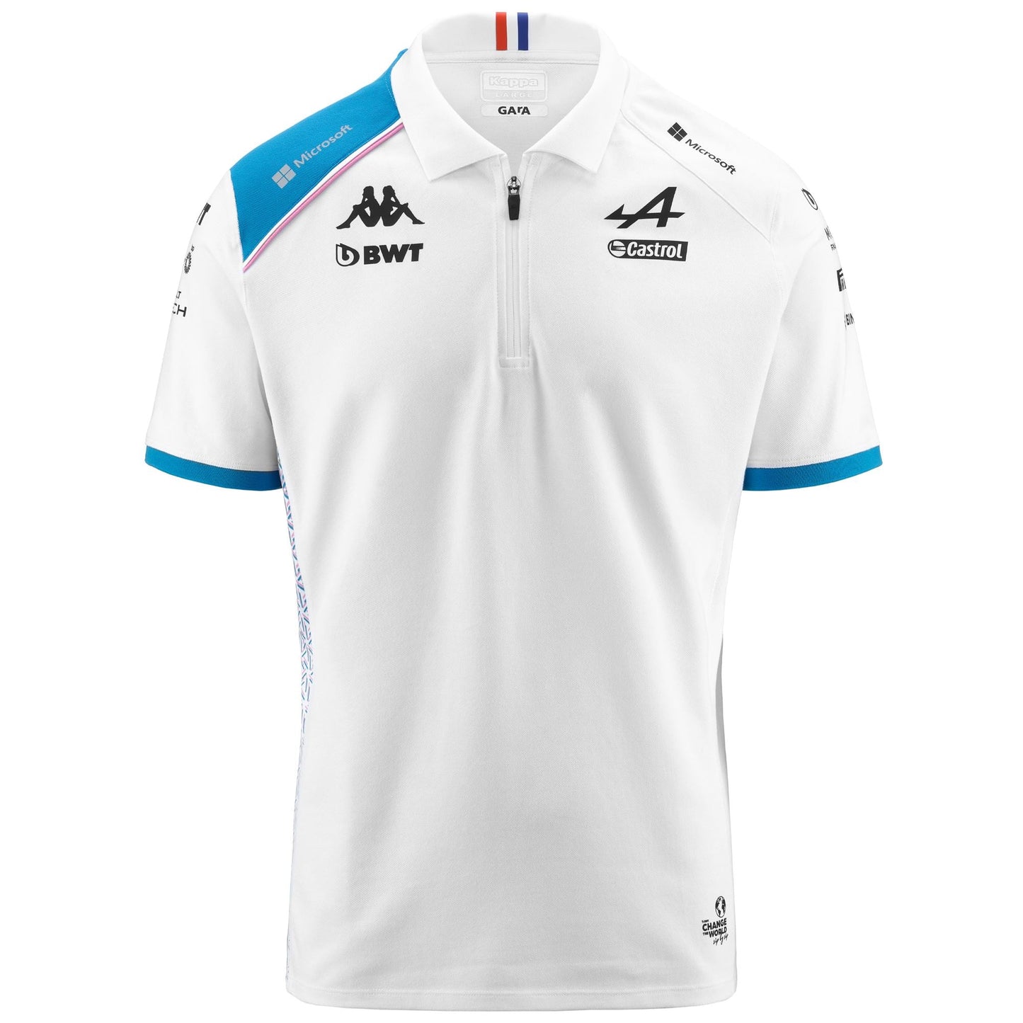Acrem Alpine F1 Polo White 2023-RP Teamwear