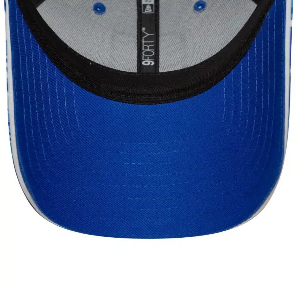 Rb Visa Cash App Oversized Print Blue Cap 2025-Fanwear