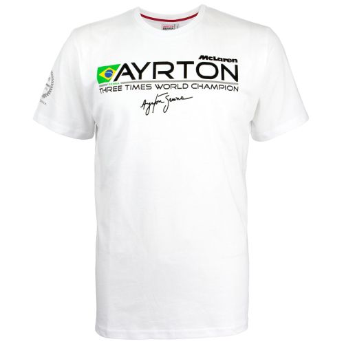 Ayrton Senna World Champion 1988 Mclaren White