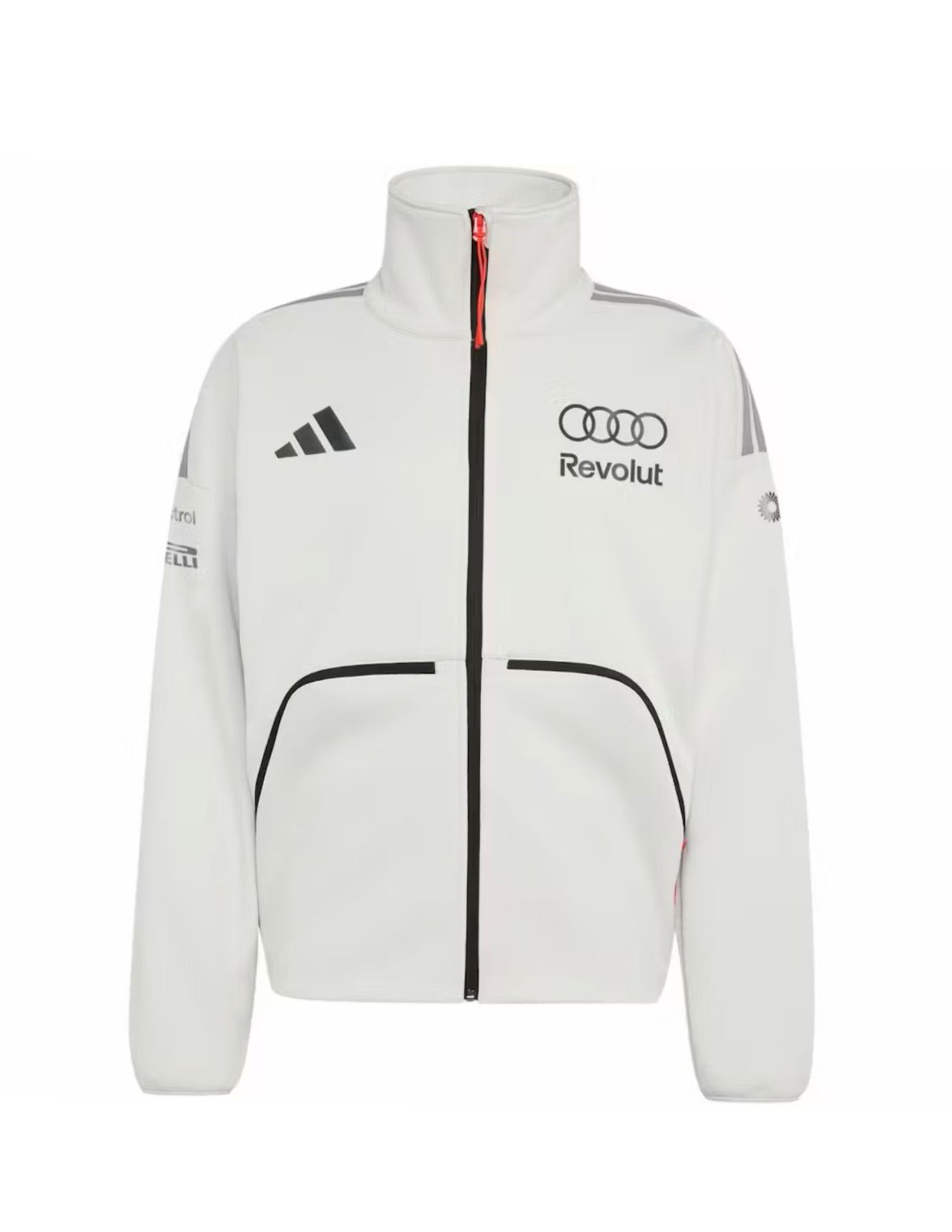 Audi F1 Team Men's Softshell Jacket Chalk Pearl  2026 - RP Teamwear