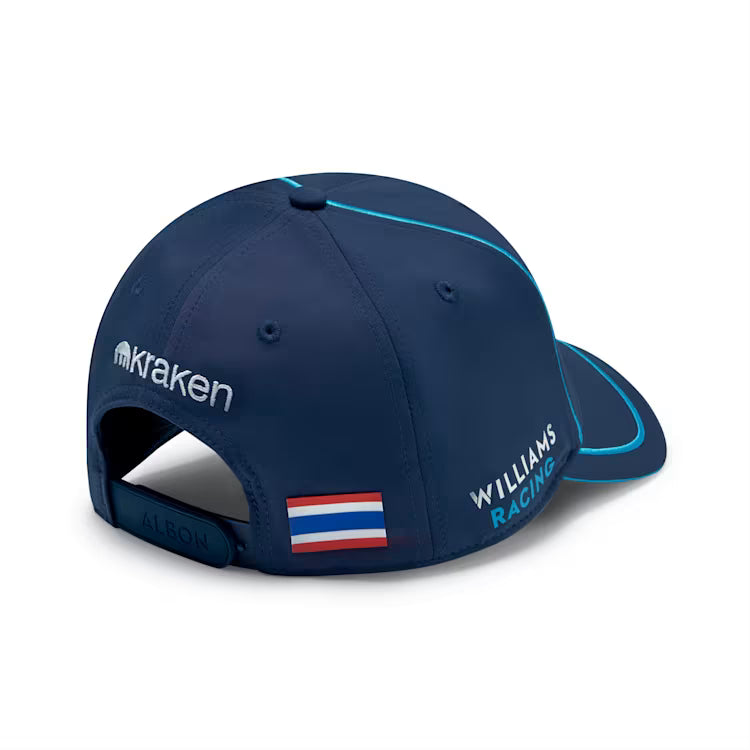 Williams Racing Alex Albon Cap Navy 2024-RP Teamwear