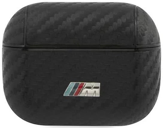 BMW M AirPods Pro Case - PU Carbon with Metal Logo - Black