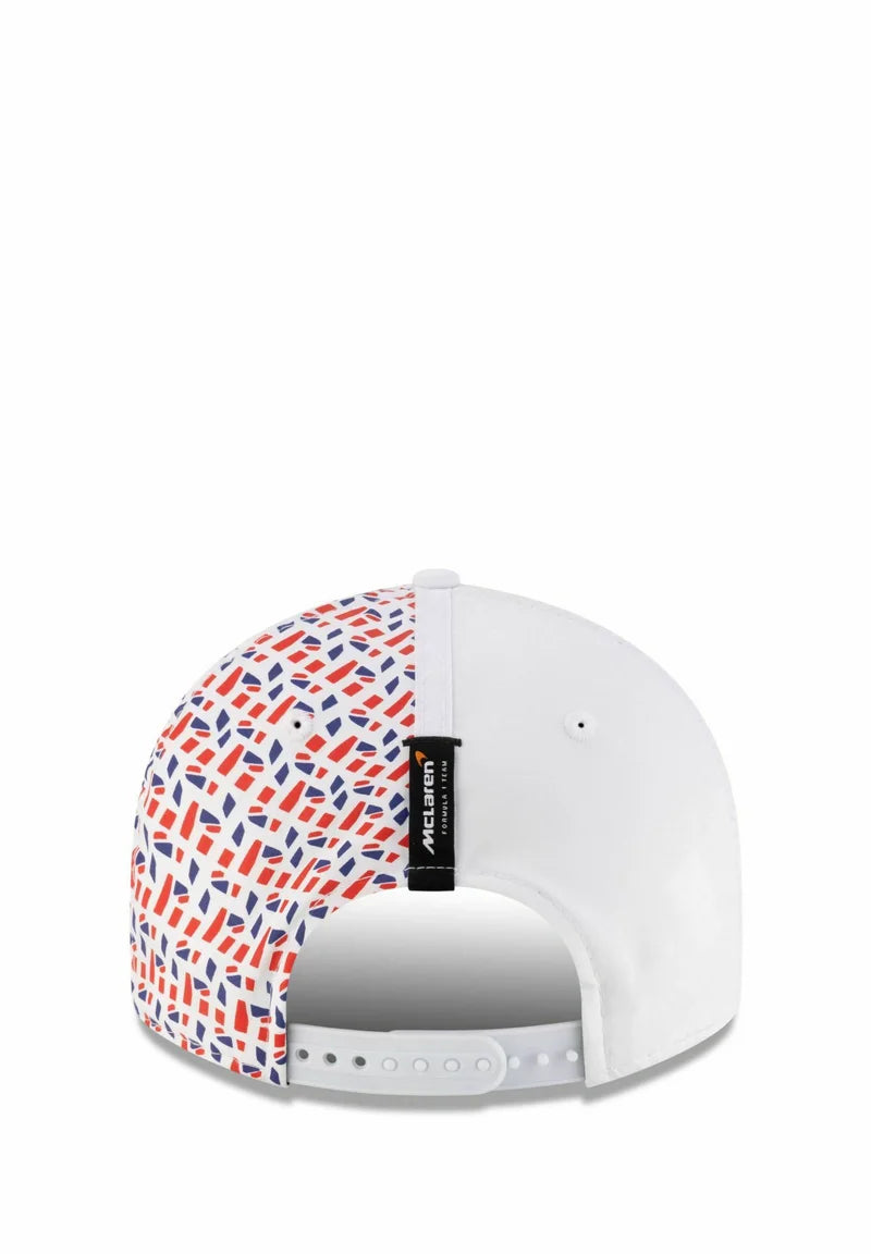 Mclaren Special Edition Men's Silverstone Lando Norris Cap White 2025-RP Teamwear