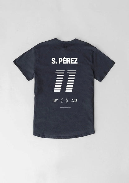 Sergio Perez T-Shirt Navy 2023