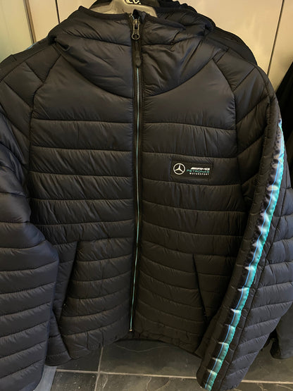 Mercedes-AMG Petronas Motorsport Mens Lightweight Padded Jacket 2019 - Fanwear