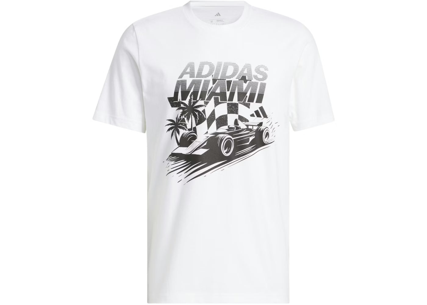 Mercedes Men's Miami Moto Win White 2025-Fanwear