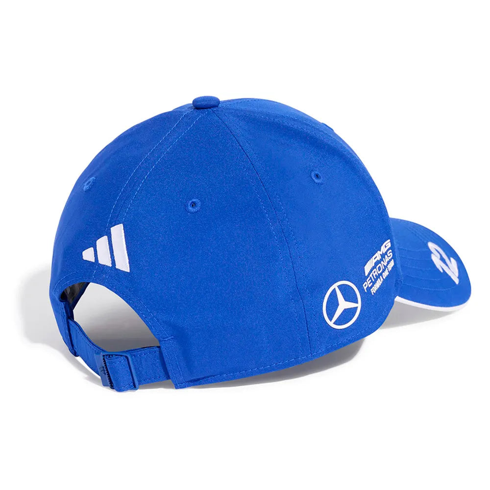 Mercedes Men's Cap Driver Kimi Antonelli Blue 2025 OSFM-RP Teamwear