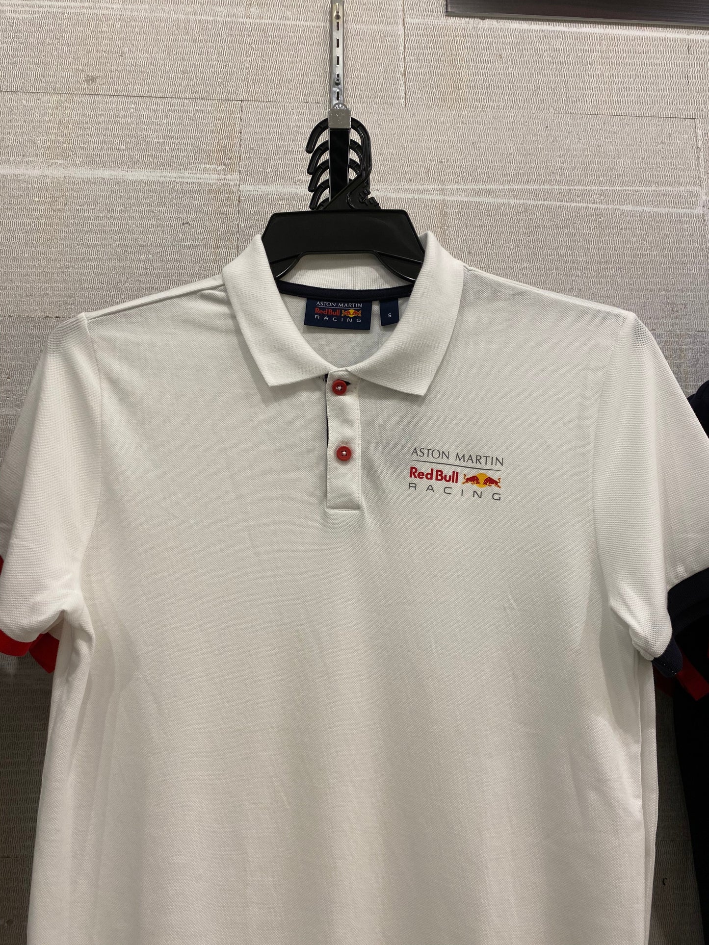 Red Bull Racing Mens Classic Polo White - Fanwear