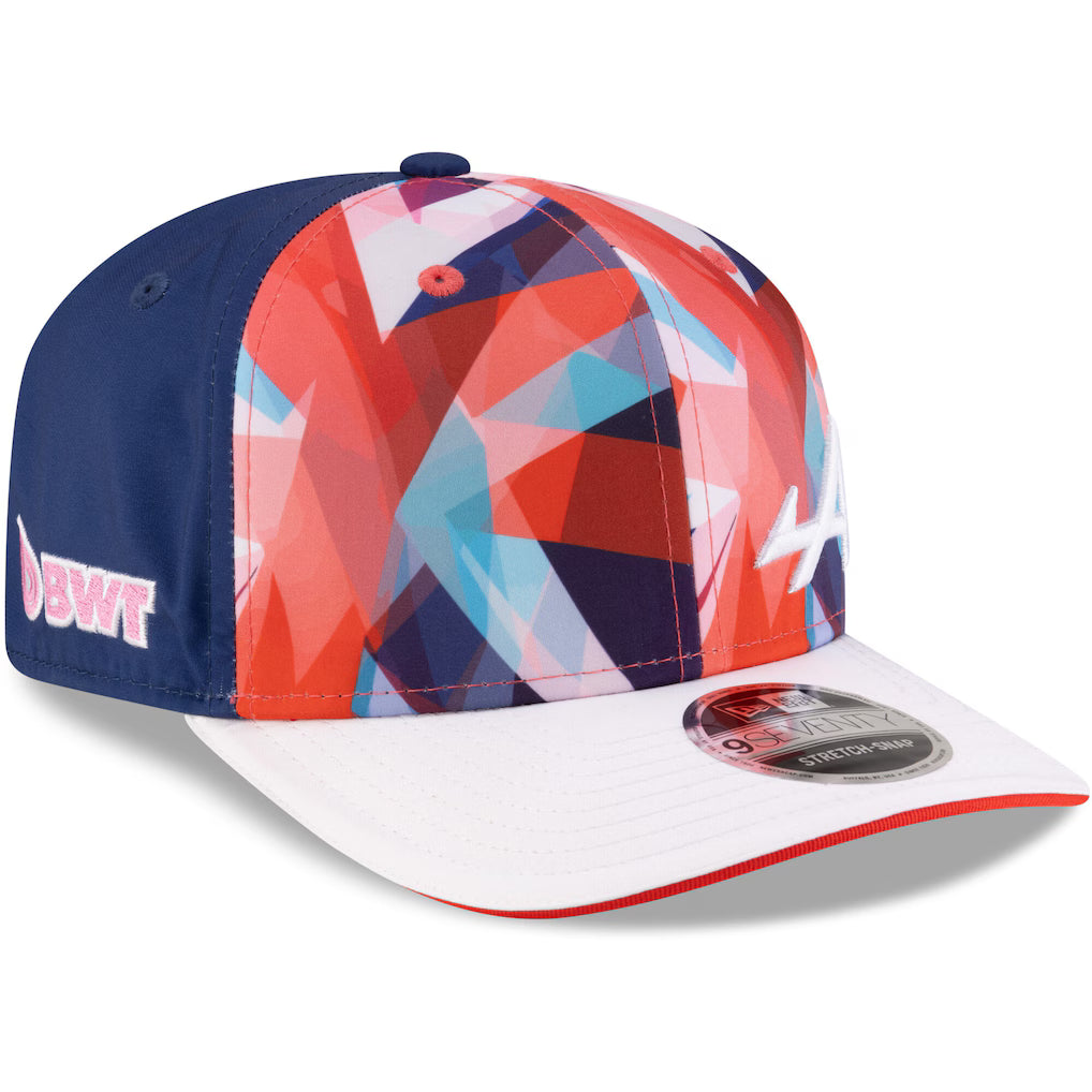 Alpine Special Edition Silverstone Stretch Snap White Cap 2025-RP Teamwear