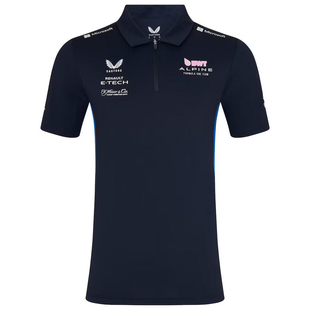 Alpine Men's Polo Shirt Navy 2025-RP Teamwear