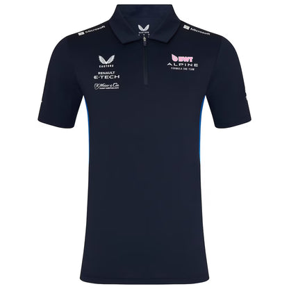 Alpine Men's Polo Shirt Navy 2025-RP Teamwear